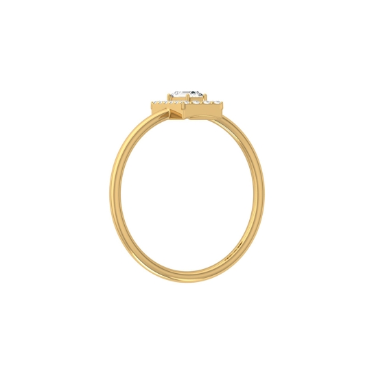 Megha Gold Diamond Ring