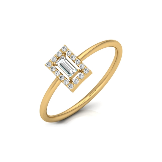 Megha Gold Diamond Ring