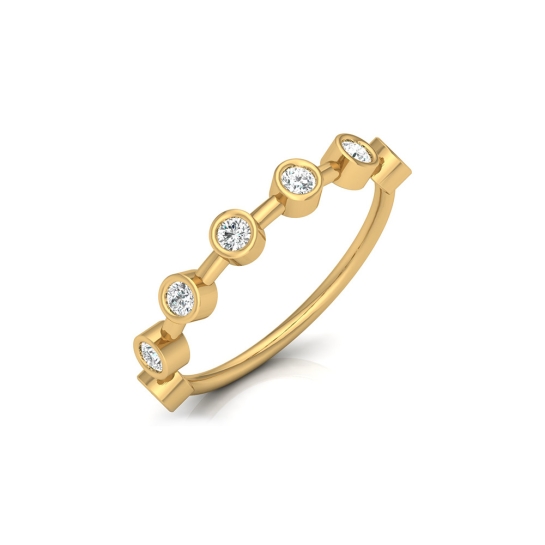 Kajal Rose Gold Diamond Ring