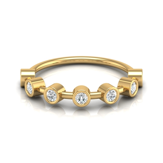 Kajal Gold Diamond Ring