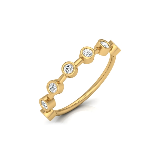 Kajal Gold Diamond Ring