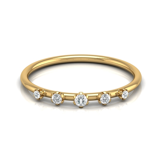 Teena Gold Diamond Ring