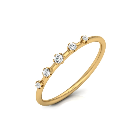 Teena Gold Diamond Ring