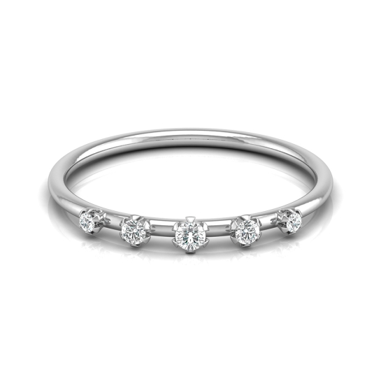 Teena Rose Gold Diamond Ring