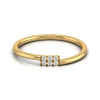 Anamika Gold Diamond Ring