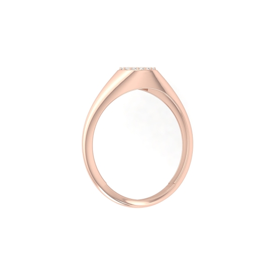 Mishti Rose Gold Diamond Ring