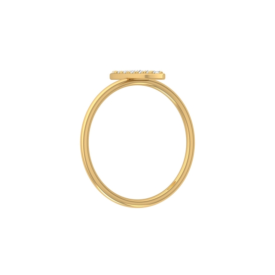 Tanya Rose Gold Diamond Ring