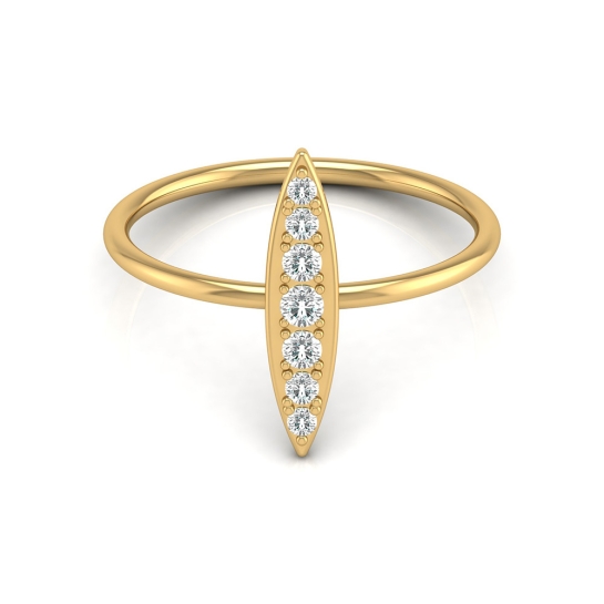 Tanya Gold Diamond Ring