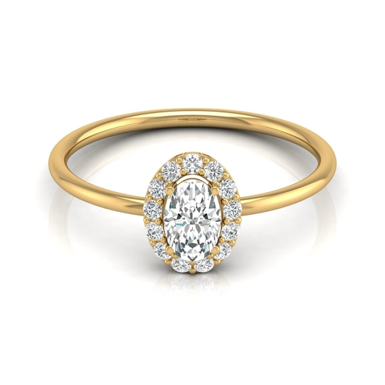Shalu Rose Gold Diamond Ring