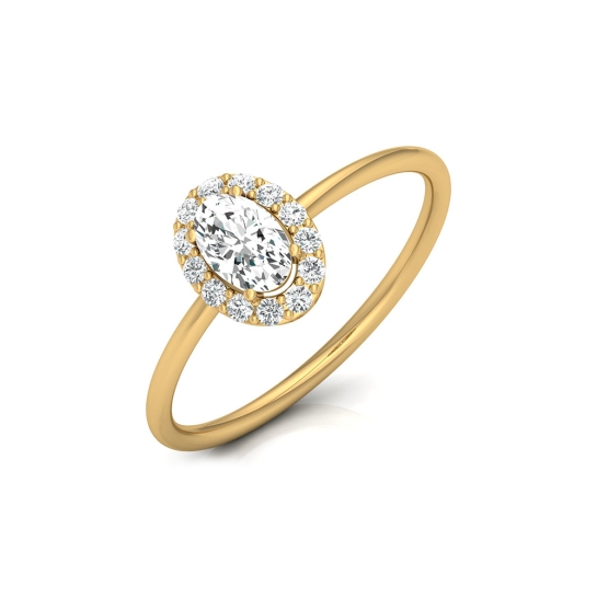 Shalu Rose Gold Diamond Ring