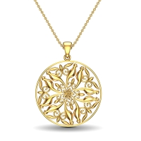 Nayani Gold Bird Pendant