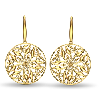 Nayani Gold Drop Ear…