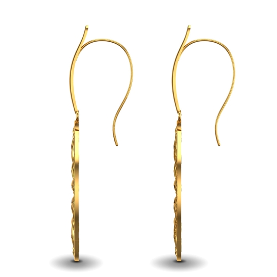 Nayani Gold Drop Earrings