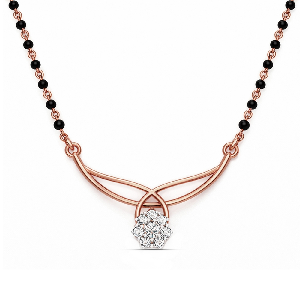 Marine Diamond Mangalsutra