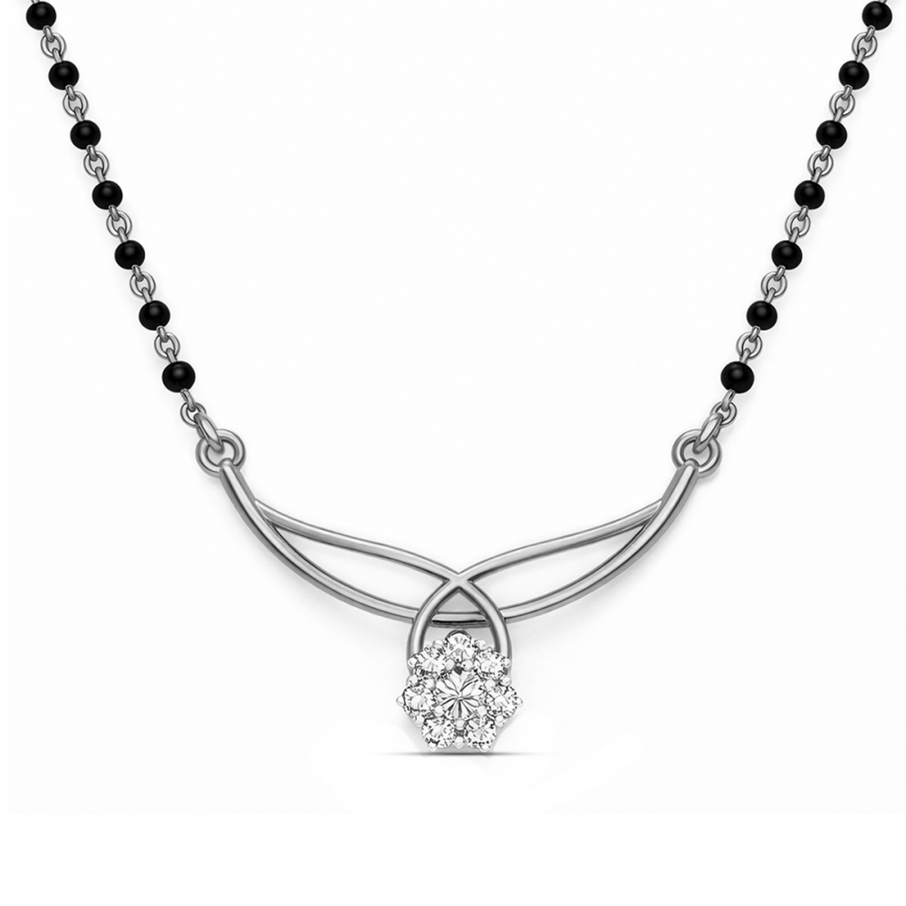 Marine Diamond Mangalsutra