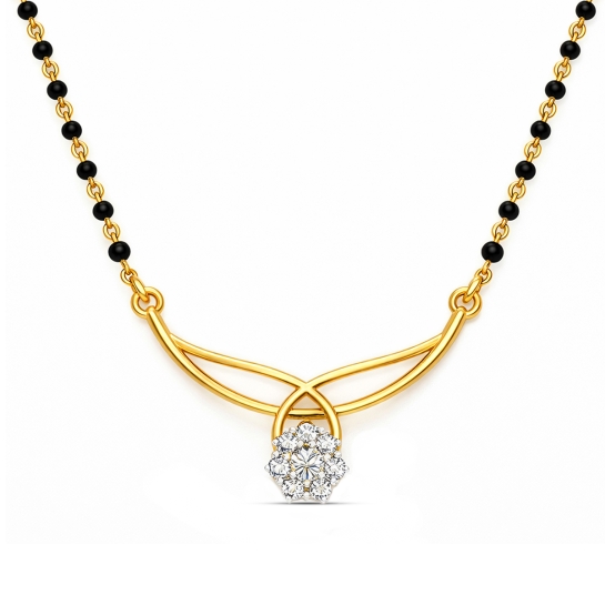 Marine Diamond Mangalsutra