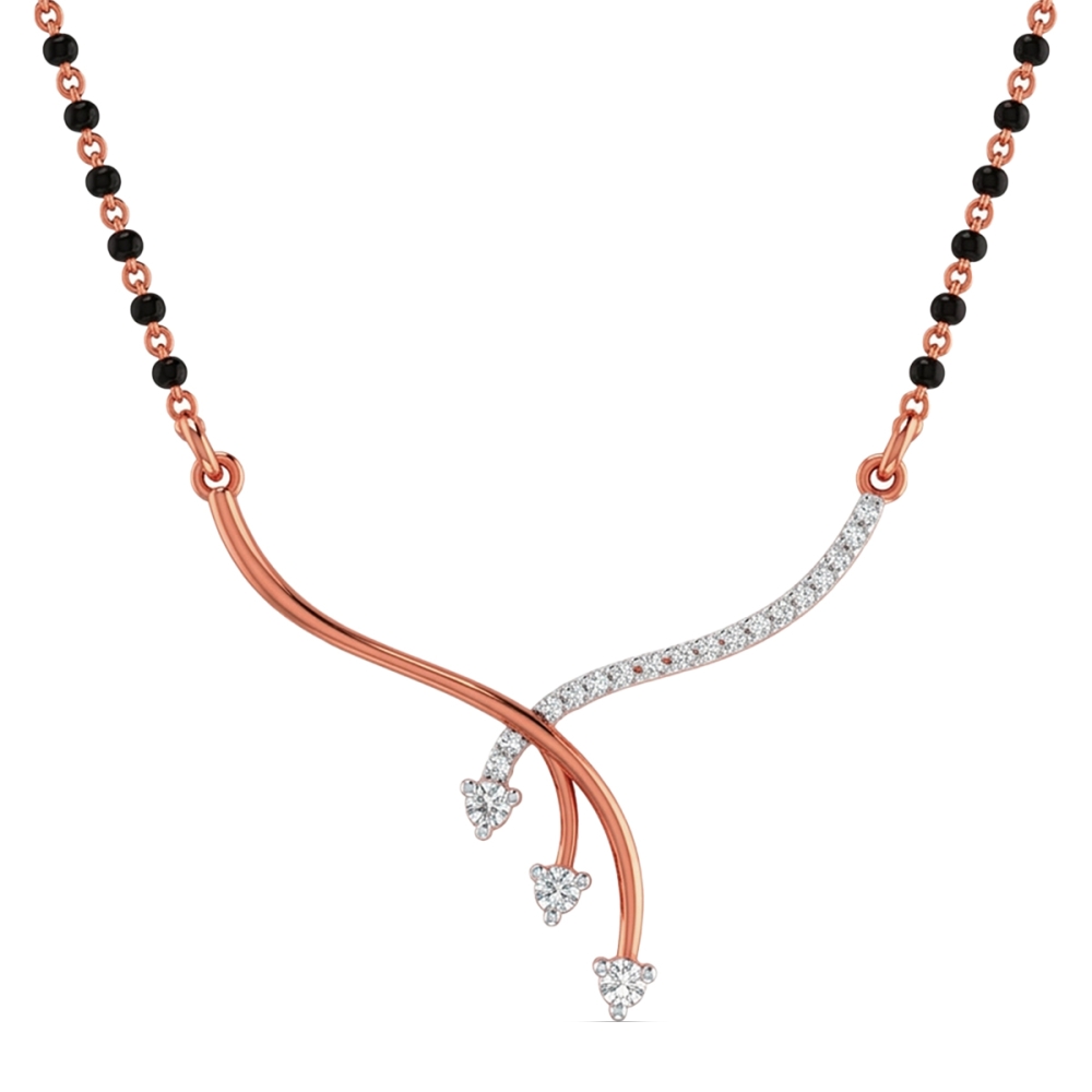 Akosia Diamond Mangalsutra