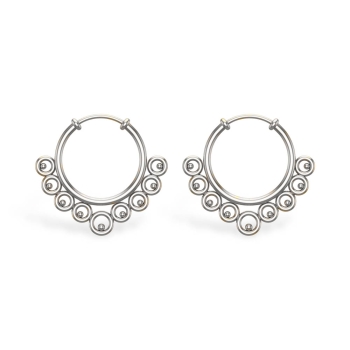 Amara White Gold Ear…