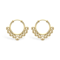 Amara Yellow Gold Earrings