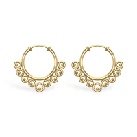 Amara Yellow Gold Earrings