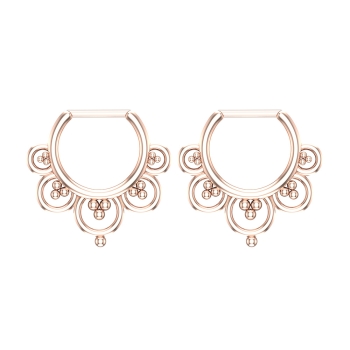 Circular Rose Gold H…