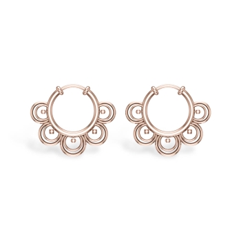 Abrik Rose Gold Hoop…