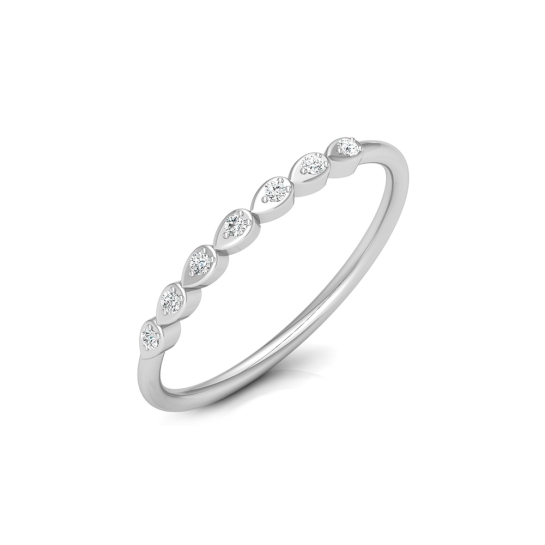 Luna White Gold Diamond Ring