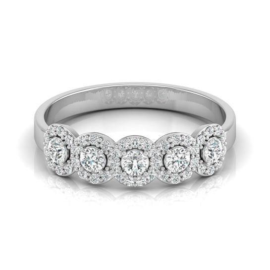 Anzai White Gold Diamond Ring