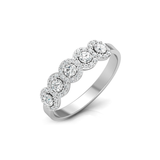 Anzai White Gold Diamond Ring