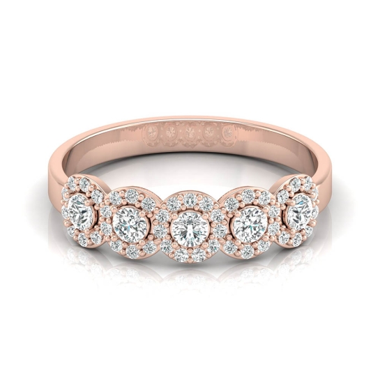 Anzai Rose Gold Diamond Ring