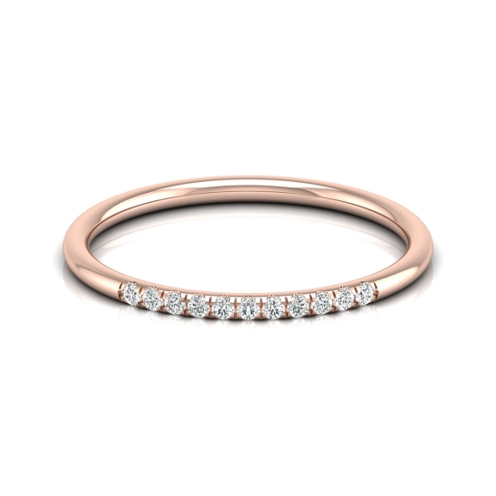 Valerie Rose Gold Diamond Ring