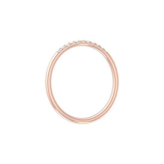 Valerie Rose Gold Diamond Ring