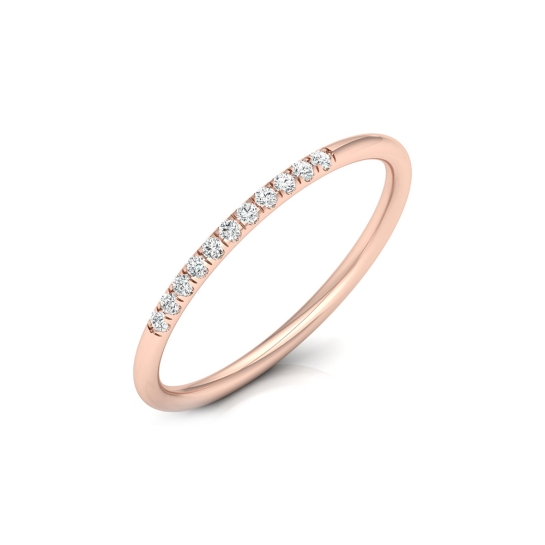 Valerie Rose Gold Diamond Ring