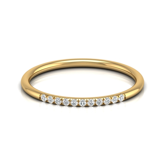 Valerie Yellow Gold Diamond Ring