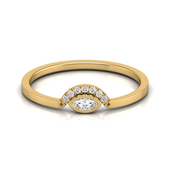 Jiva Rose Gold Diamond Ring