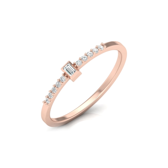 Kamya Rose Gold Diamond Ring