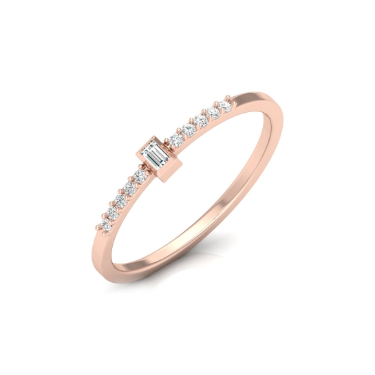 Kamya Yellow Gold Diamond Ring