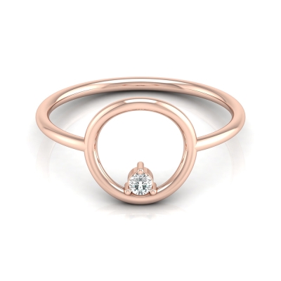 Aripra Rose Gold Diamond Ring