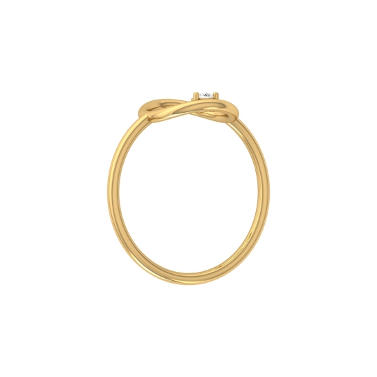 Aripra Yellow Gold Diamond Ring