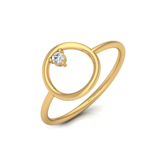 Aripra Yellow Gold Diamond Ring