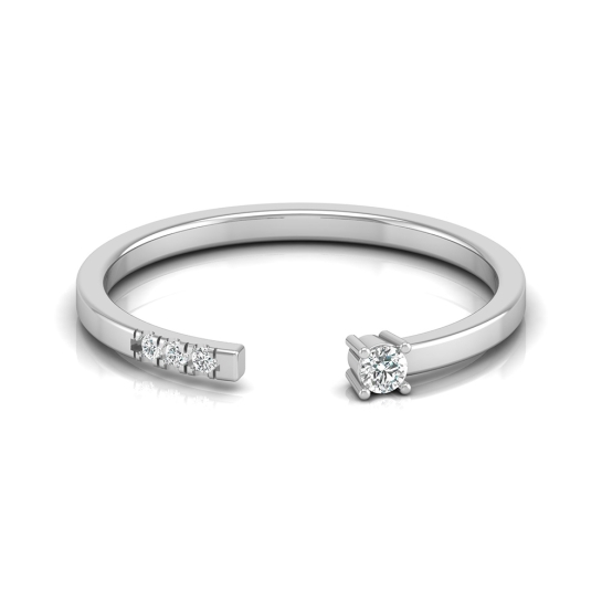 Kashvi White Gold Diamond Ring