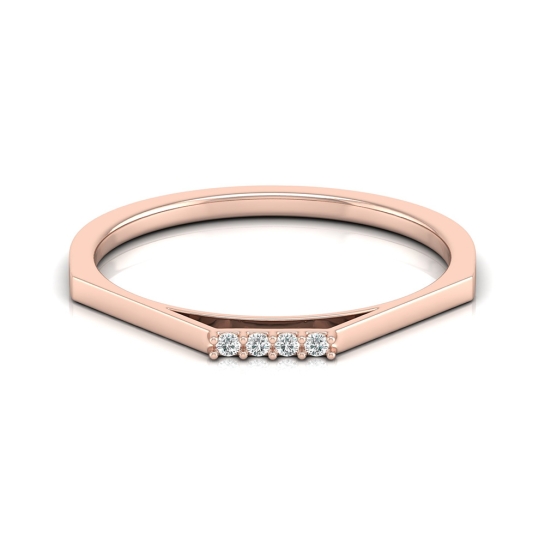 Kripa Rose Gold Diamond Ring