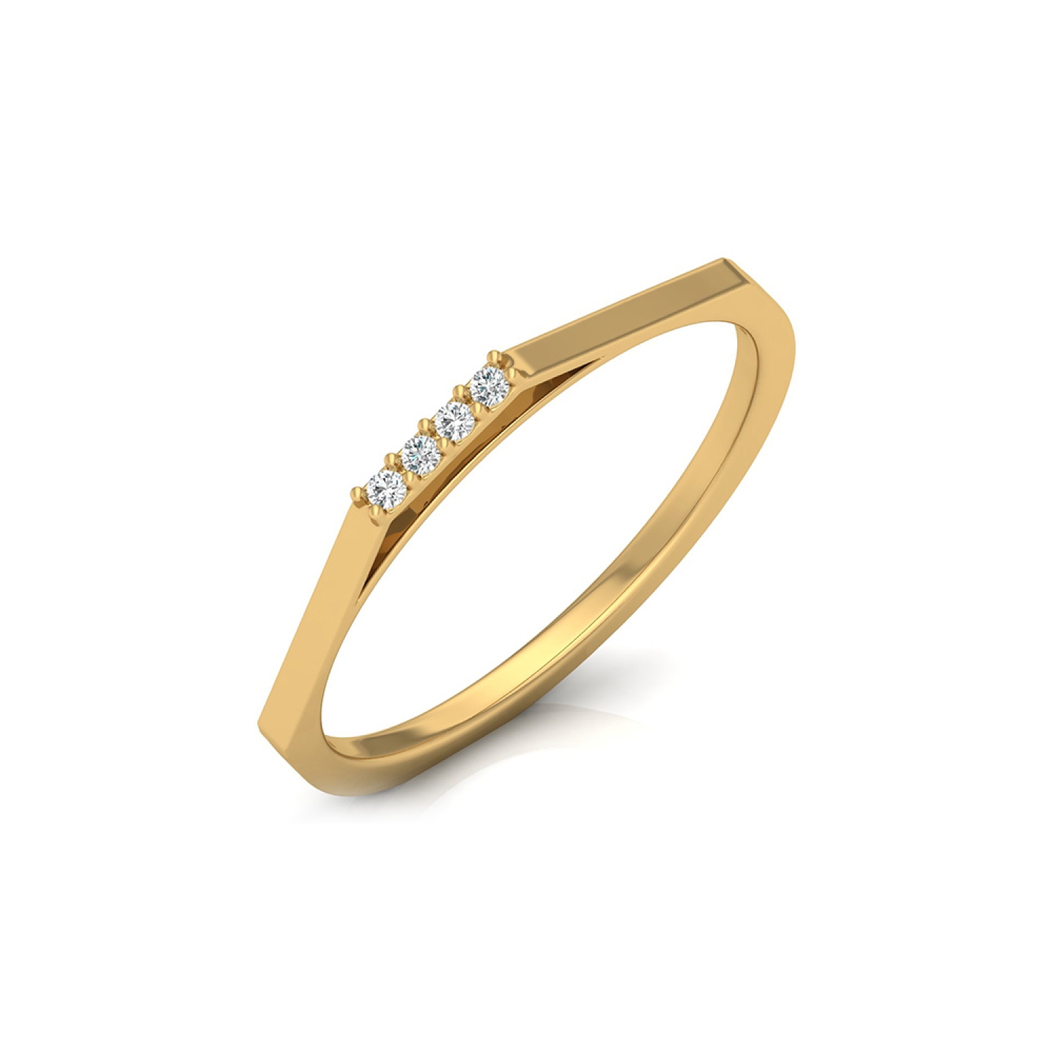 Amazon.com: Rose Gold Double Band, 9K 14K 18K Gold Ring, Solid Gold Ring,  Gift For Her, Gold Wire Ring, Wire Brushed/code: 0.002 : Handmade Products