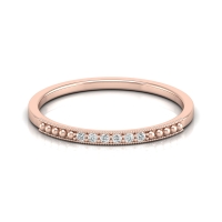 Vritti Rose Gold Diamond Ring