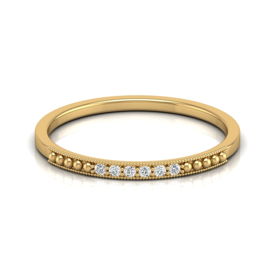 Vritti Rose Gold Diamond Ring