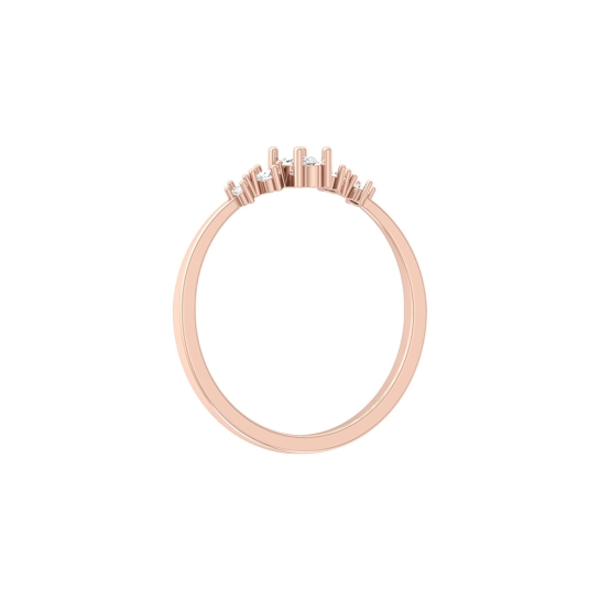 Aashvi Yellow Gold Diamond Ring