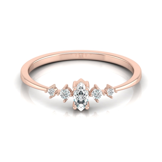 Amulya White Gold Diamond Ring