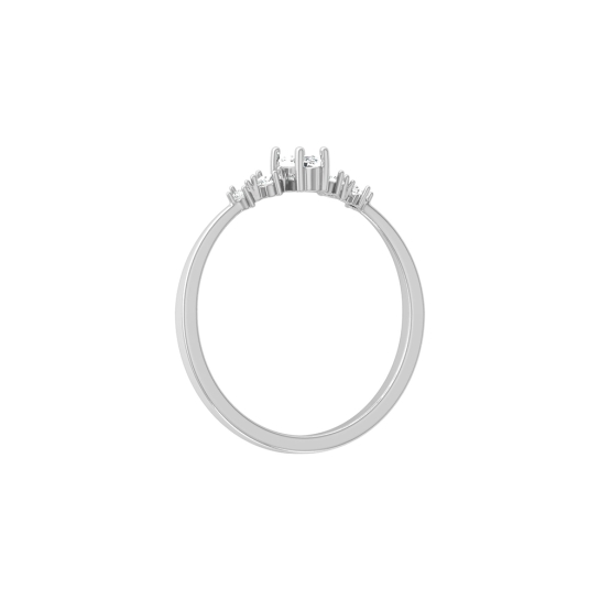 Amulya White Gold Diamond Ring