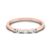 Kimaya Rose Gold Diamond Ring