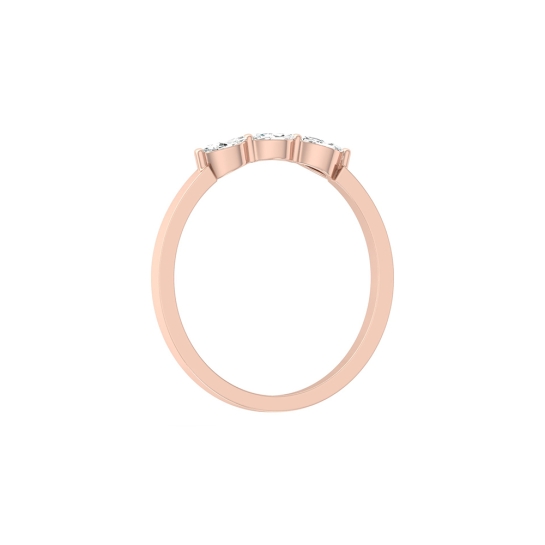 Kimaya Rose Gold Diamond Ring